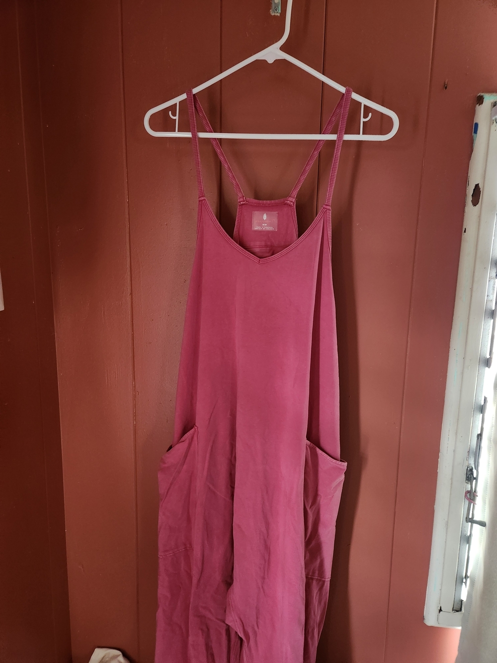 Free People Hot Shot Onesie In Lovestruck Pink